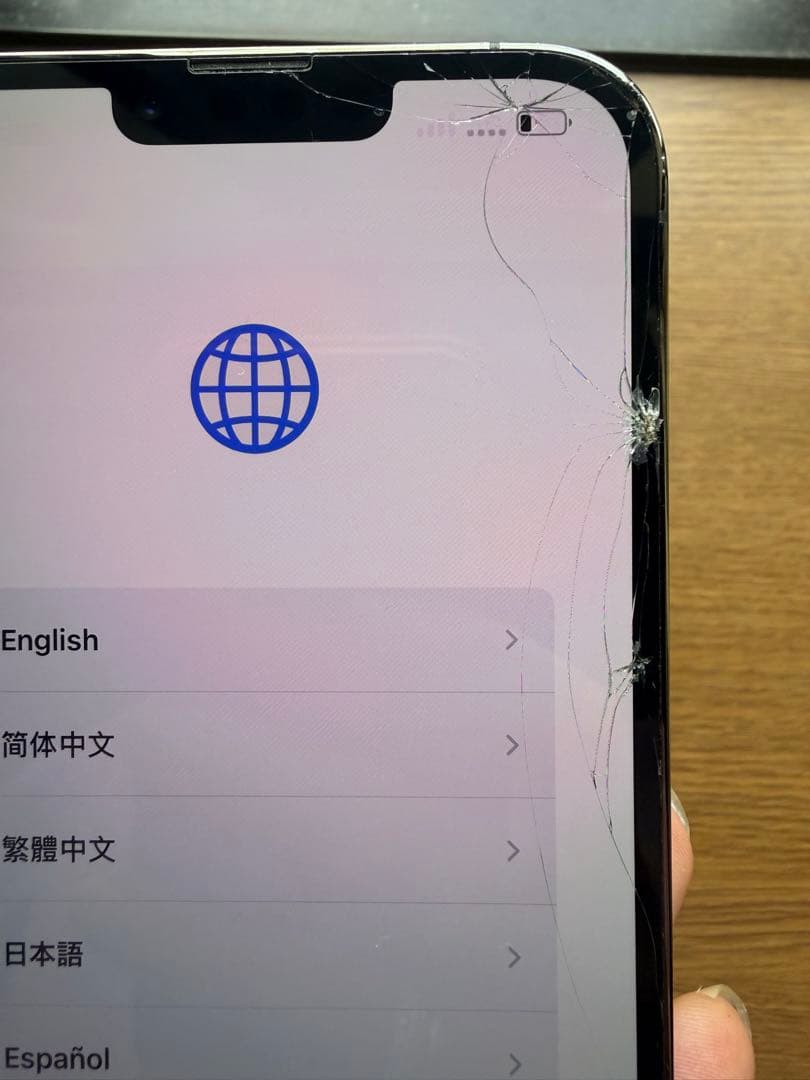iPhone13 Pro Max 1TB 画面ヒビあり バッテリー80%