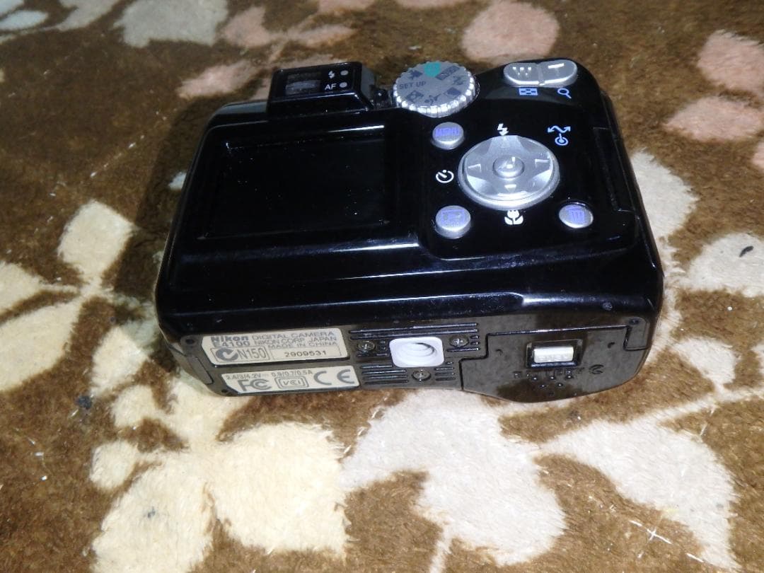 動作品 NIKON E4100 COOLPIX デジタルカメラ 乾電池駆動