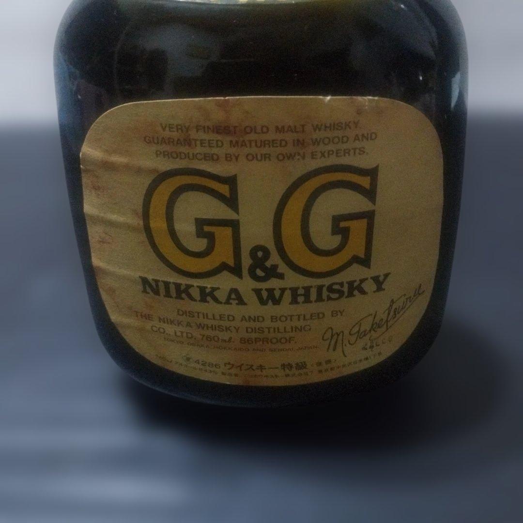 ウイスキー G&G TAKETSURU BLEND NIKKA WHISKY