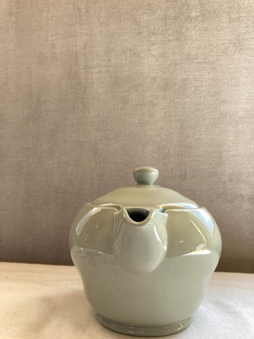 Spode flemishgreen　ヴィンテージティーポット
