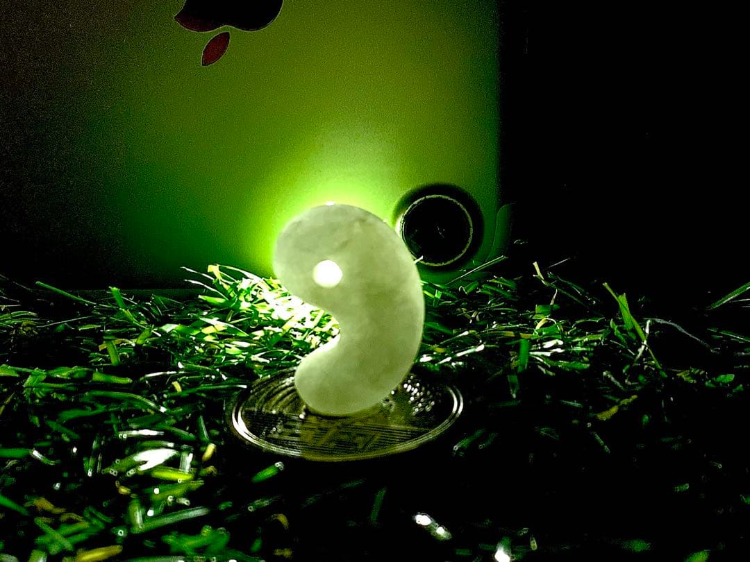 ⭕️超希少数の紅斑点‼️ レア物糸魚川翡翠ジェダイト勾玉　縁起物を　ソーティング付‼️