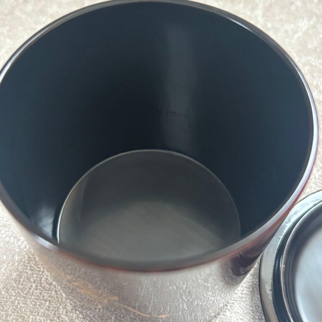 茶道具 棗 末広棗 輪島塗 宝尽蒔絵 高橋峯房 共箱