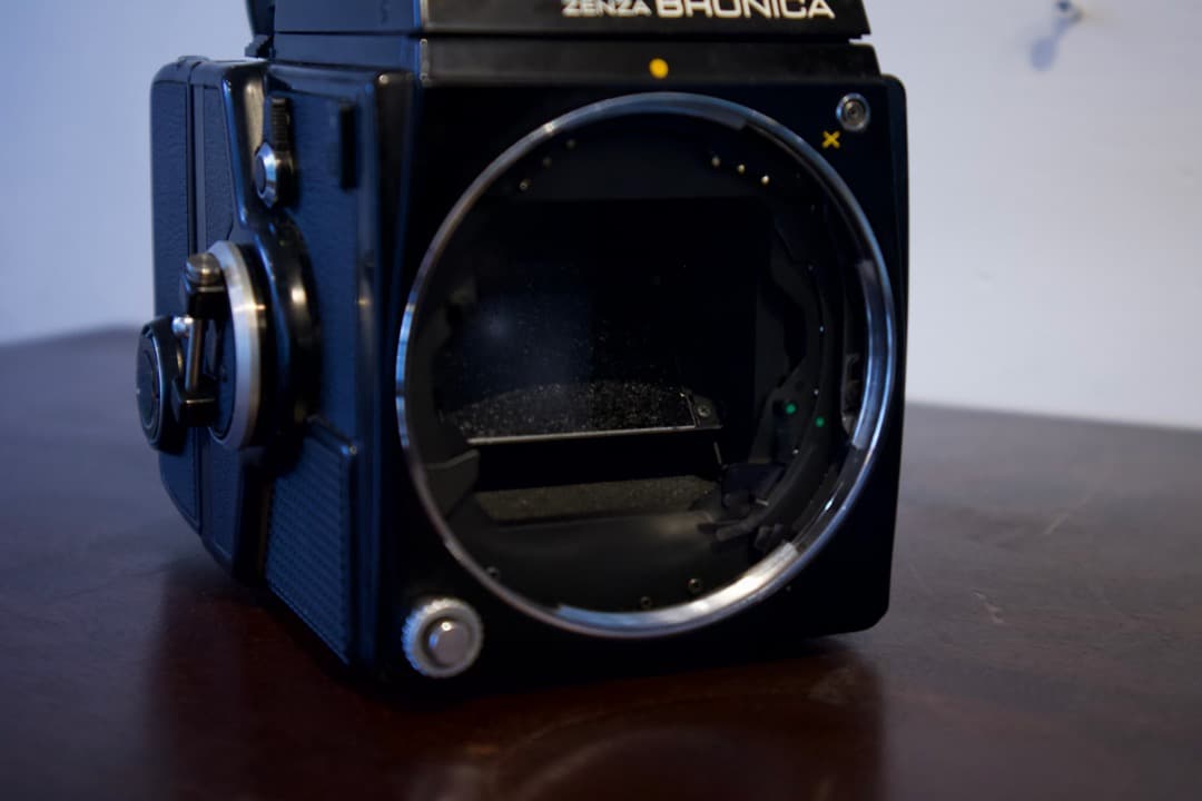 フィルムカメラ ZENZABRONICA SQ ZENZANON-S 1:2.8 f=80mm