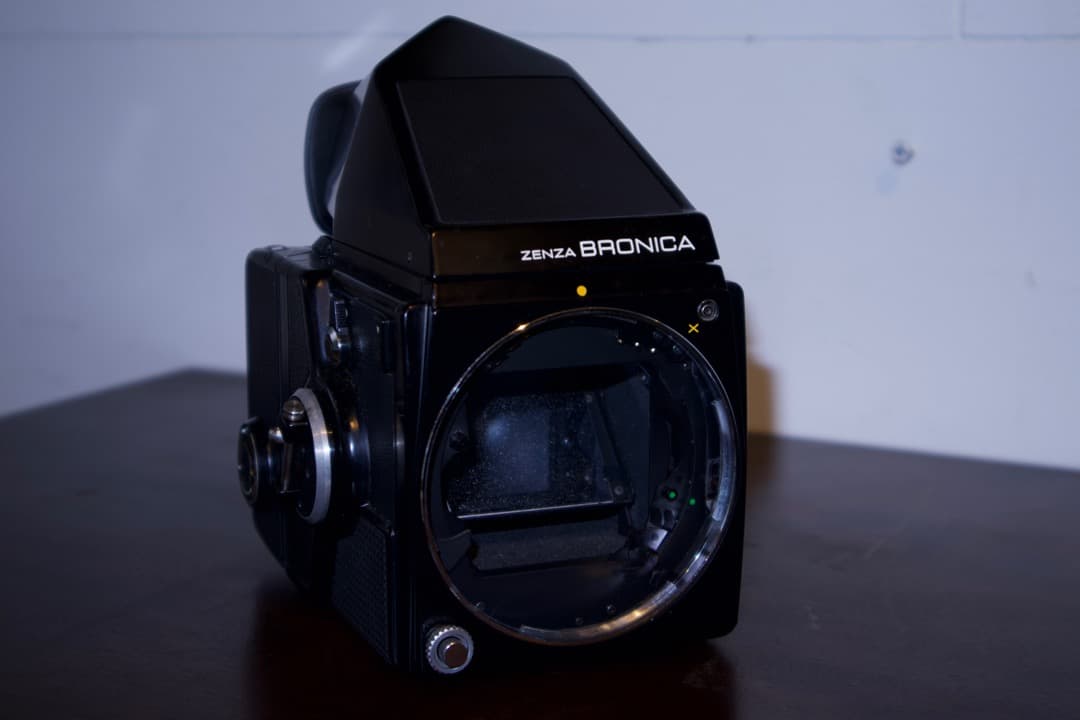 フィルムカメラ ZENZABRONICA SQ ZENZANON-S 1:2.8 f=80mm