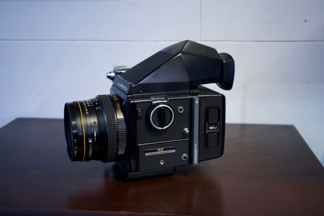 フィルムカメラ ZENZABRONICA SQ ZENZANON-S 1:2.8 f=80mm