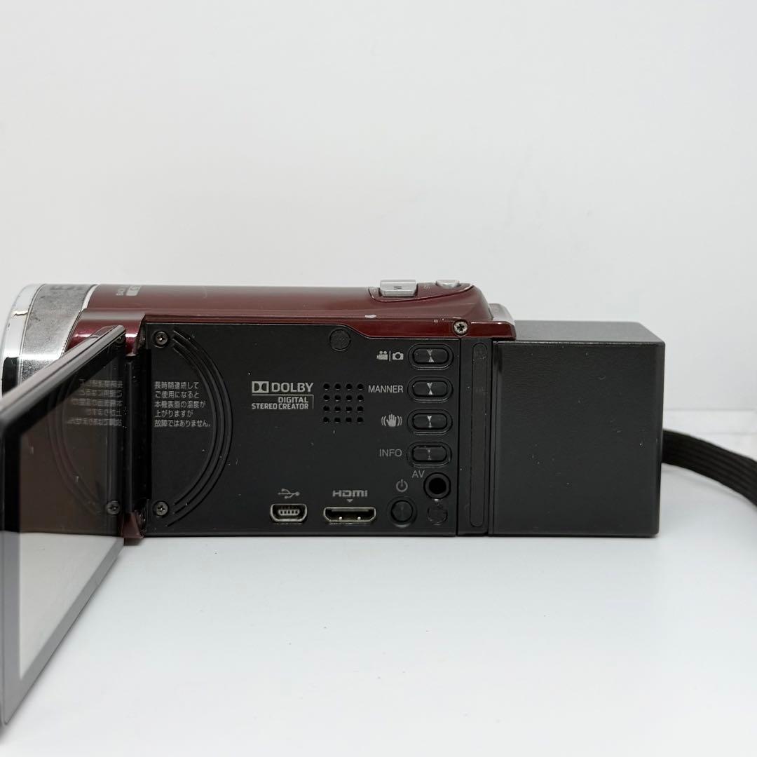 【完動品】JVC Everio GZ-E265-R ビデオカメラ 動作確認済み