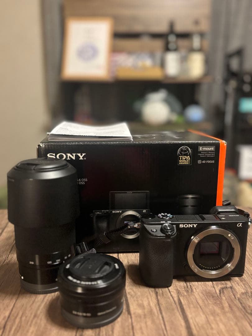 SONY α ミラーレスカメラ Eマウントレンズ2本付き