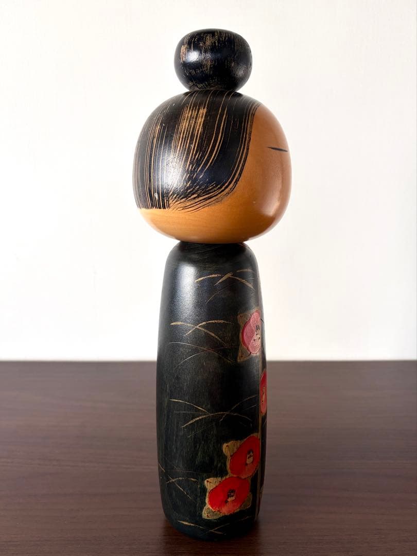 関口 東亜 Toa 創作 こけし kokeshi 人形 椿 可愛い 美