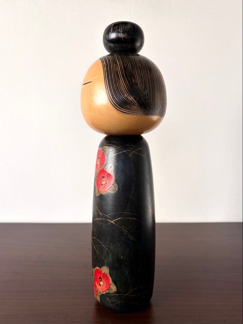 関口 東亜 Toa 創作 こけし kokeshi 人形 椿 可愛い 美