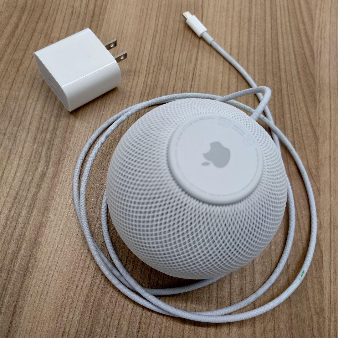 値下げ！アップル Apple Pod mini ホワイト 充電器付き
