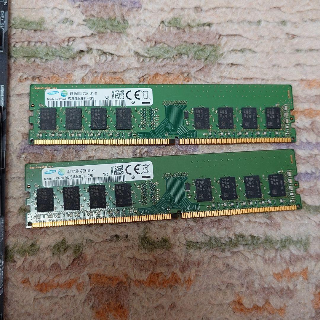 RYZEN5 1600 CPU + マザーボード + メモリ8GB