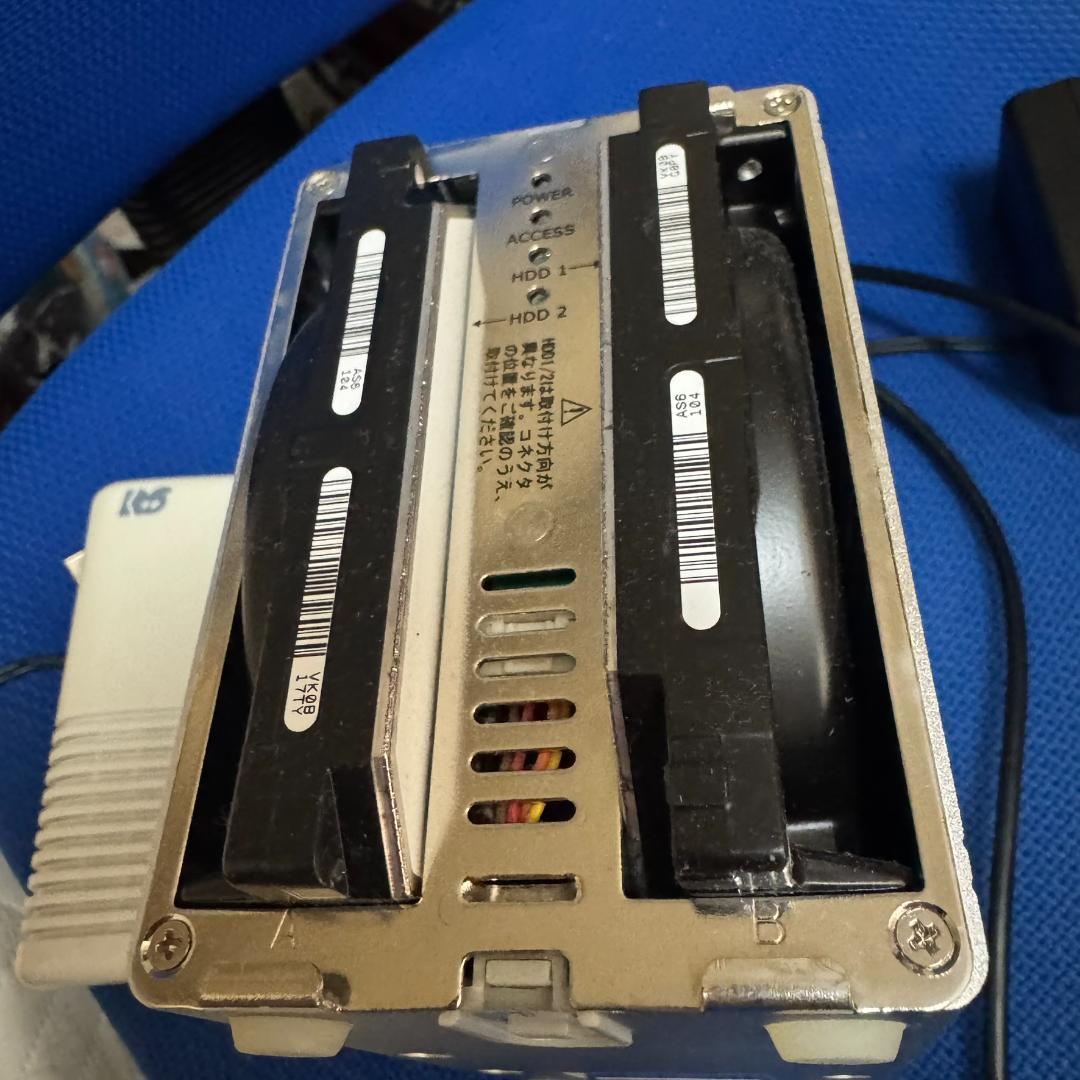 8TB×2（16TB）大容量HDDセット外付けケース付 RS-EC32-U3R
