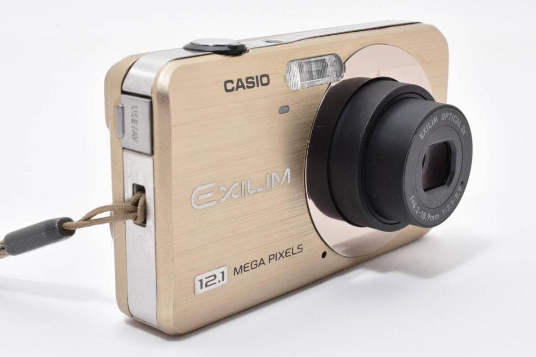 美品 カシオ　CASIO EXILIM EX-Z90 ゴールド 動作良好