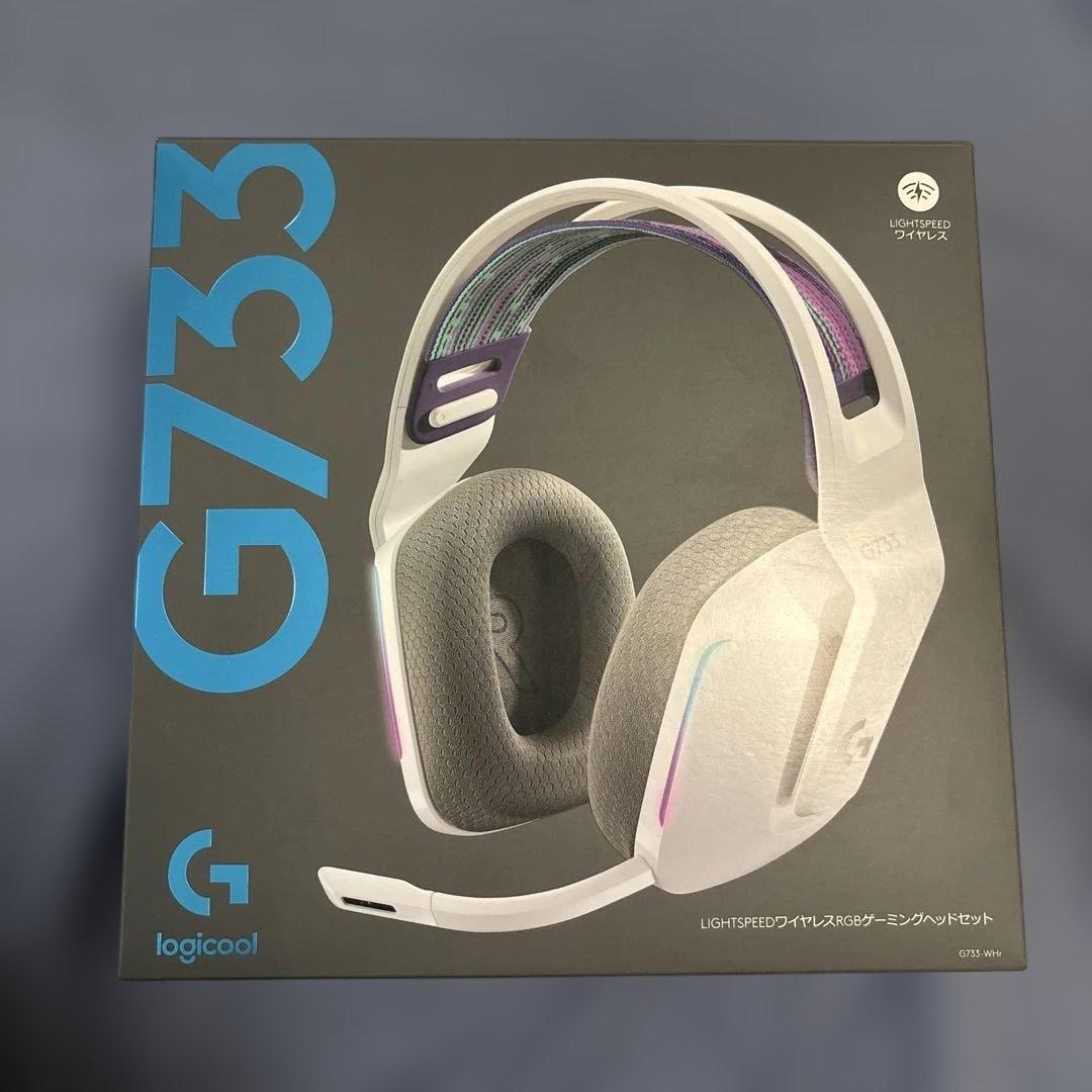 試着のみ！Logitech G733 ゲーミングヘッドセット