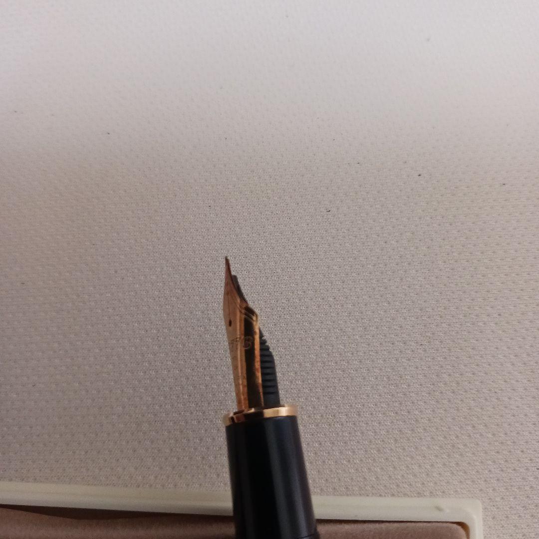 【希少】Platinum #3776 万年筆 黒 インクカートリッジ付き　箱付き