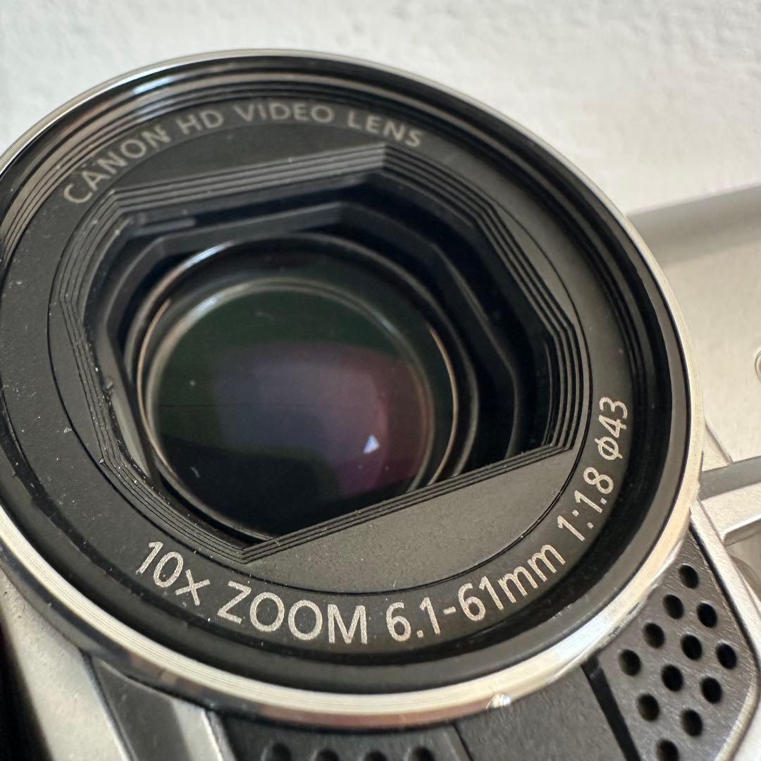Canon iVIS HF M51 動作品 オマケ 広角レンズ 大容量バッテリー