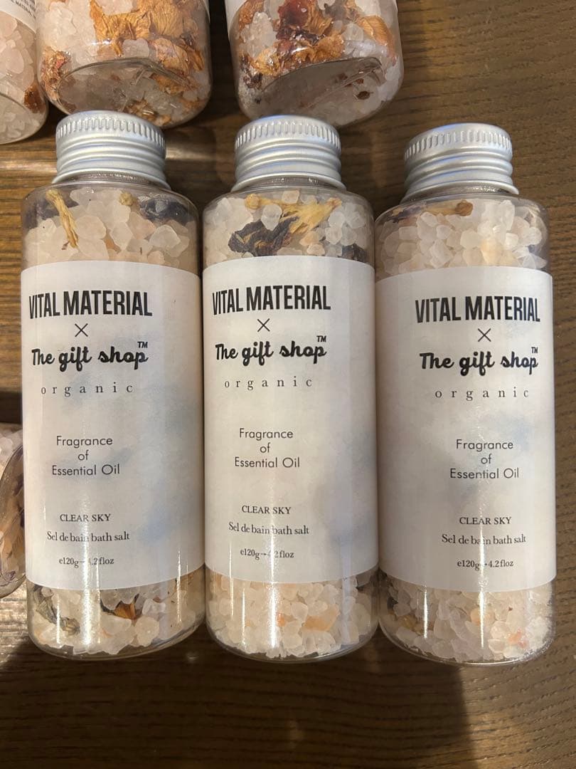 8本セット　VITAL MATERIAL アロマハーブバスソルト