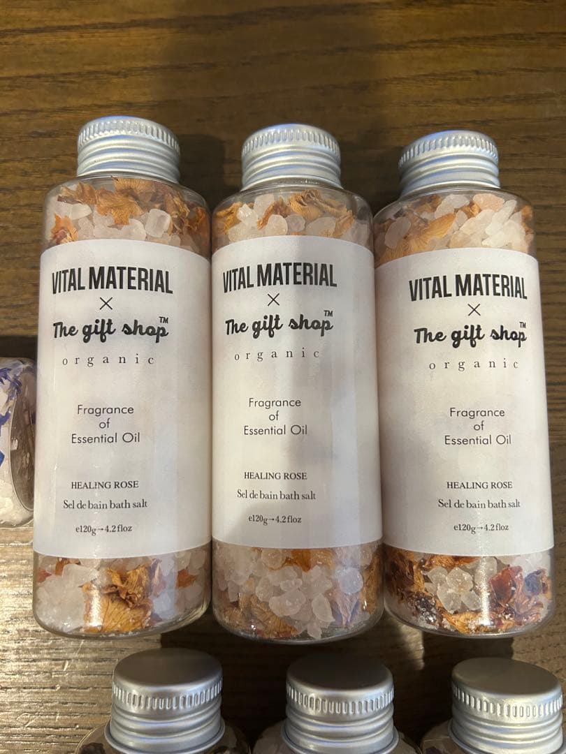 8本セット　VITAL MATERIAL アロマハーブバスソルト