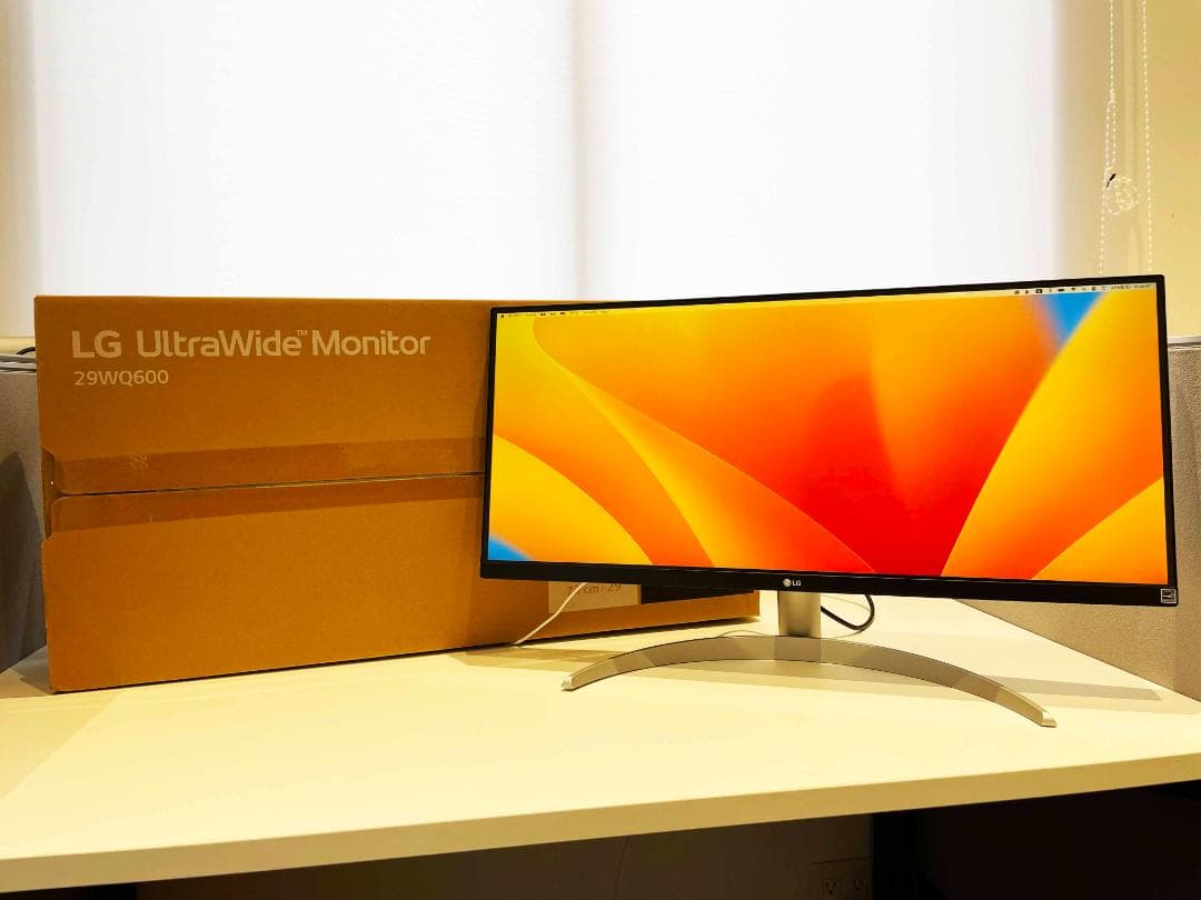 LG 29WQ600-W　ワイドモニター