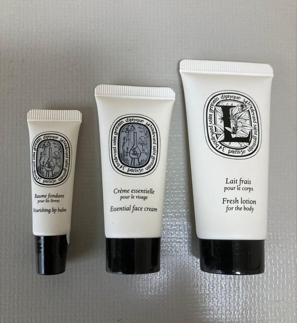 DIPTYQUE オードトワレ& ローション& クリーム& バーム ✖️2計8点