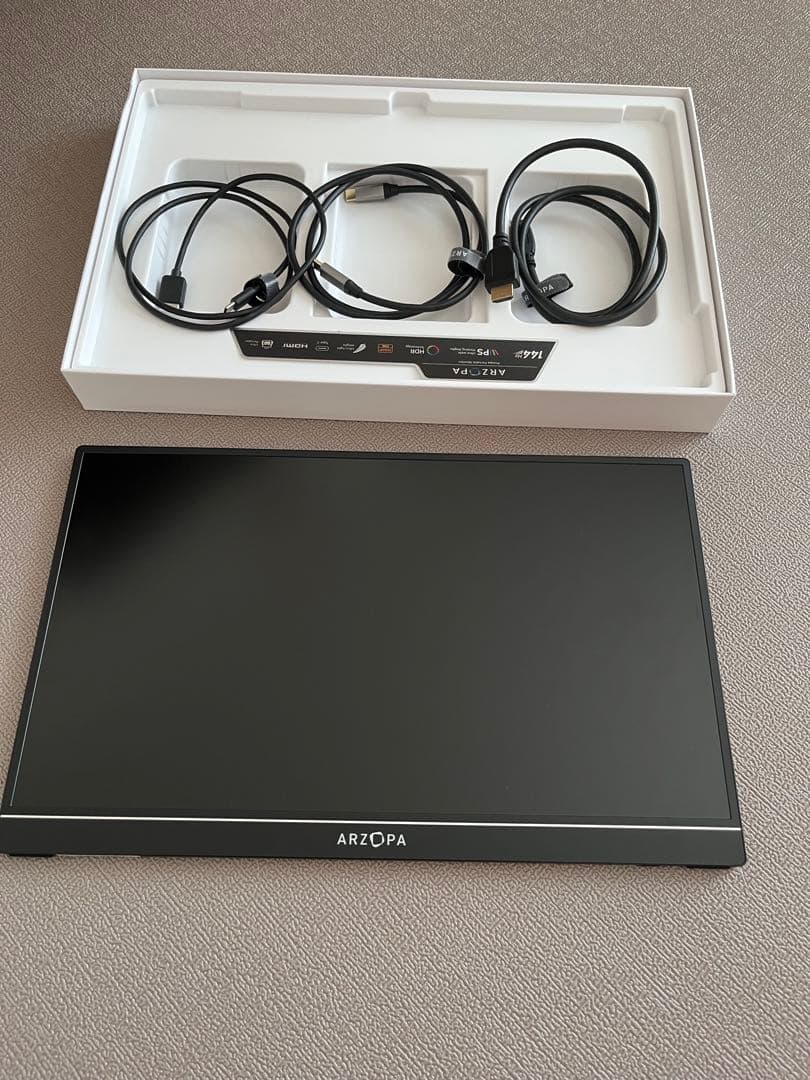 ARZOPA ポータブルモニター 16.1インチ　144HZ