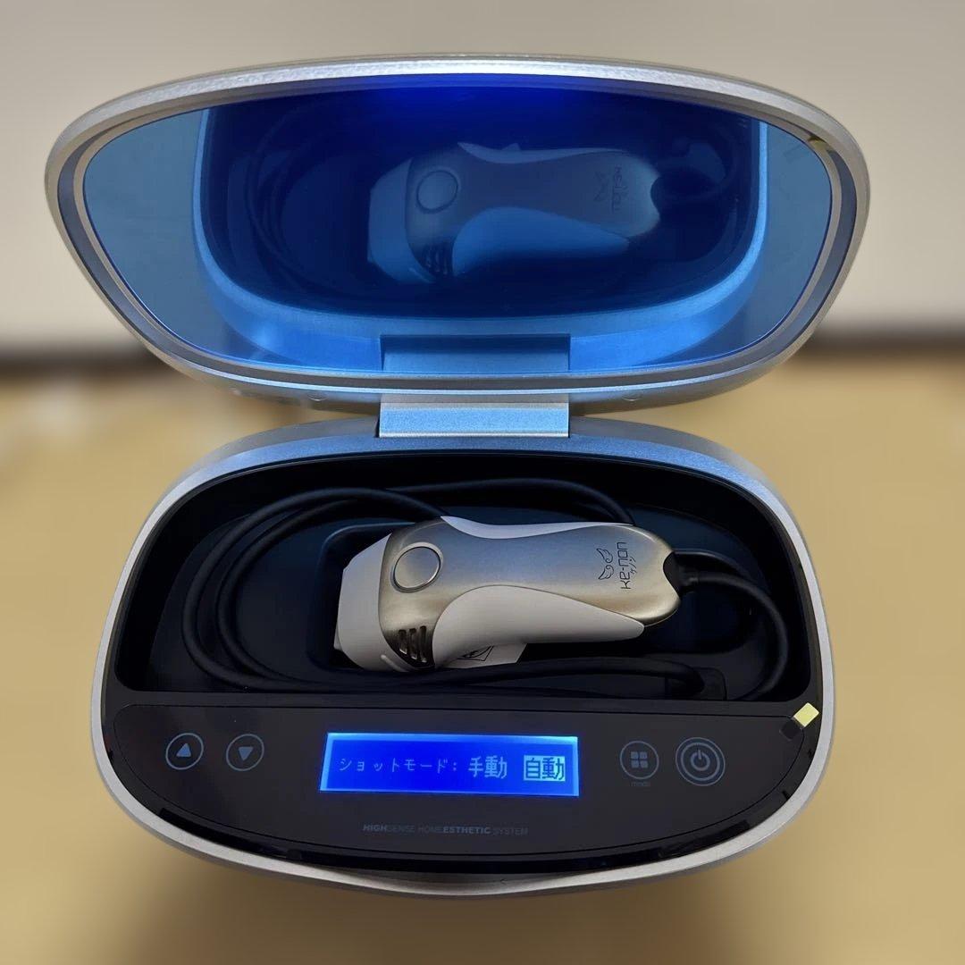 KE-NON 脱毛器 Ver.8.0 ケノン 脱毛器 美顔器 シャンパンゴールド