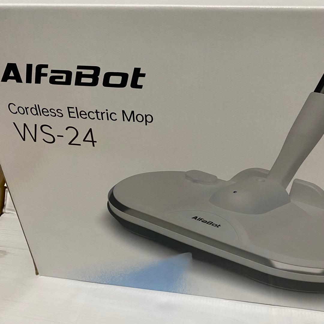 新品未使用❤️コードレス電動モップ クリーナー 充電式 水拭き 乾拭き 自走式