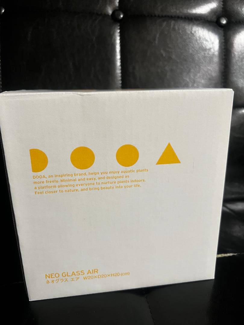 DOOA ネオグラスエア 20cmキューブ水槽　コルク樹皮セット