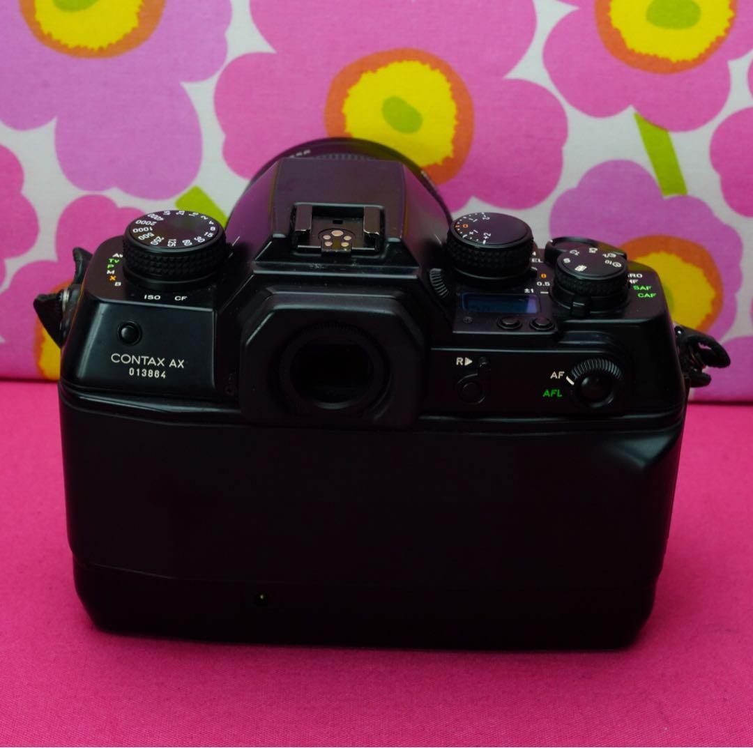最強AFフィルムカメラ❤️コンタックスAX Zeissダブルレンズセット