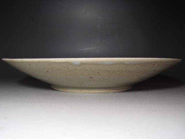 ☆　濱田庄司　塩釉流掛皿　味わい深い品です☆y651
