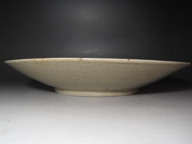 ☆　濱田庄司　塩釉流掛皿　味わい深い品です☆y651