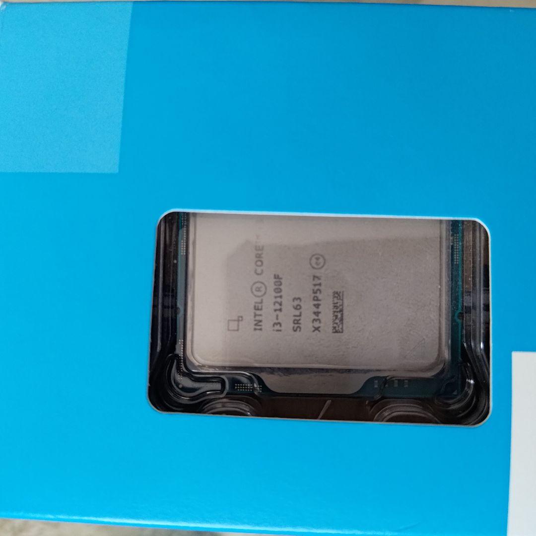 【インテルCPU】12世代 i3 12100f