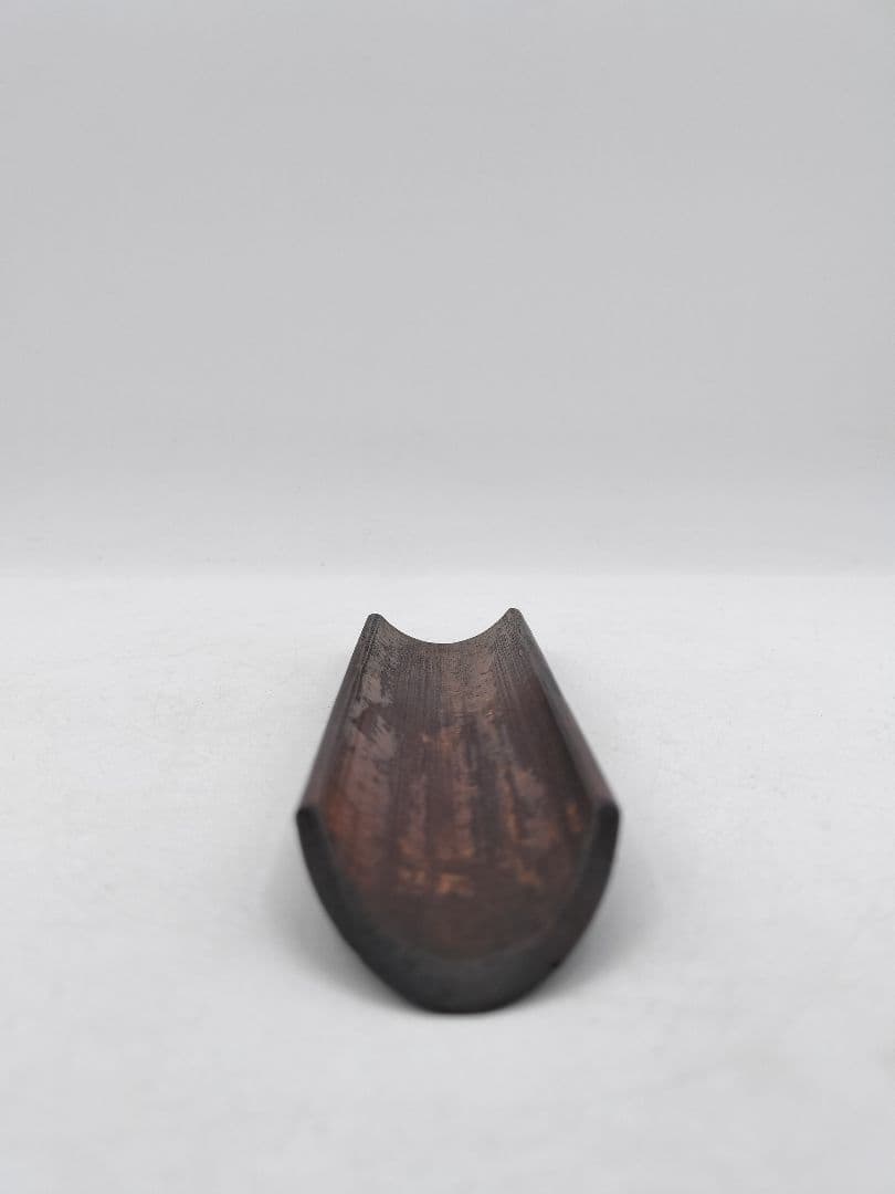 d010 茶計 山水彫 紙箱 茶道具 古物