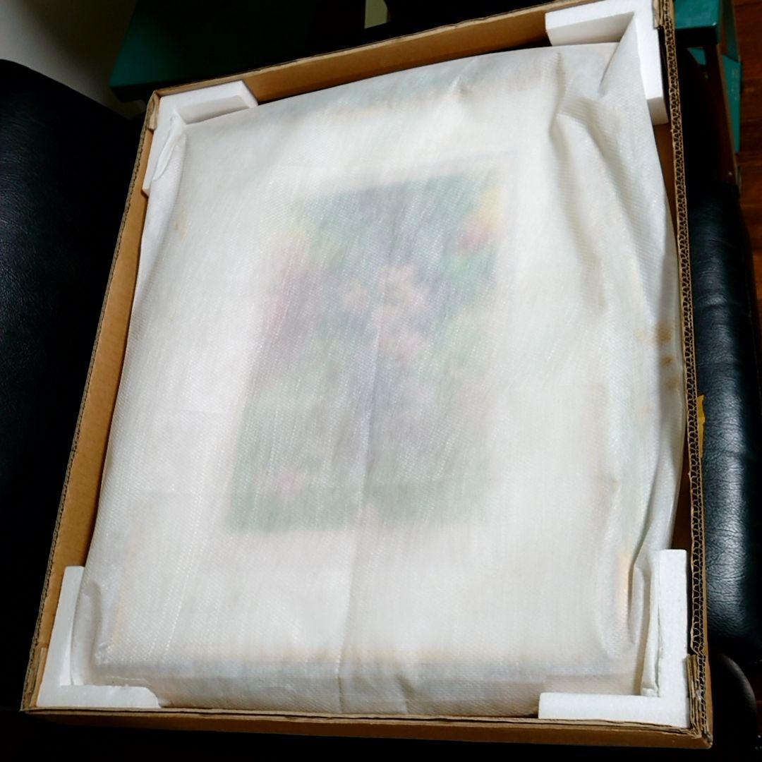 【10000円値下げ】トレンツ・リャド「つりがね草」リトグラフ版画 58.5cm
