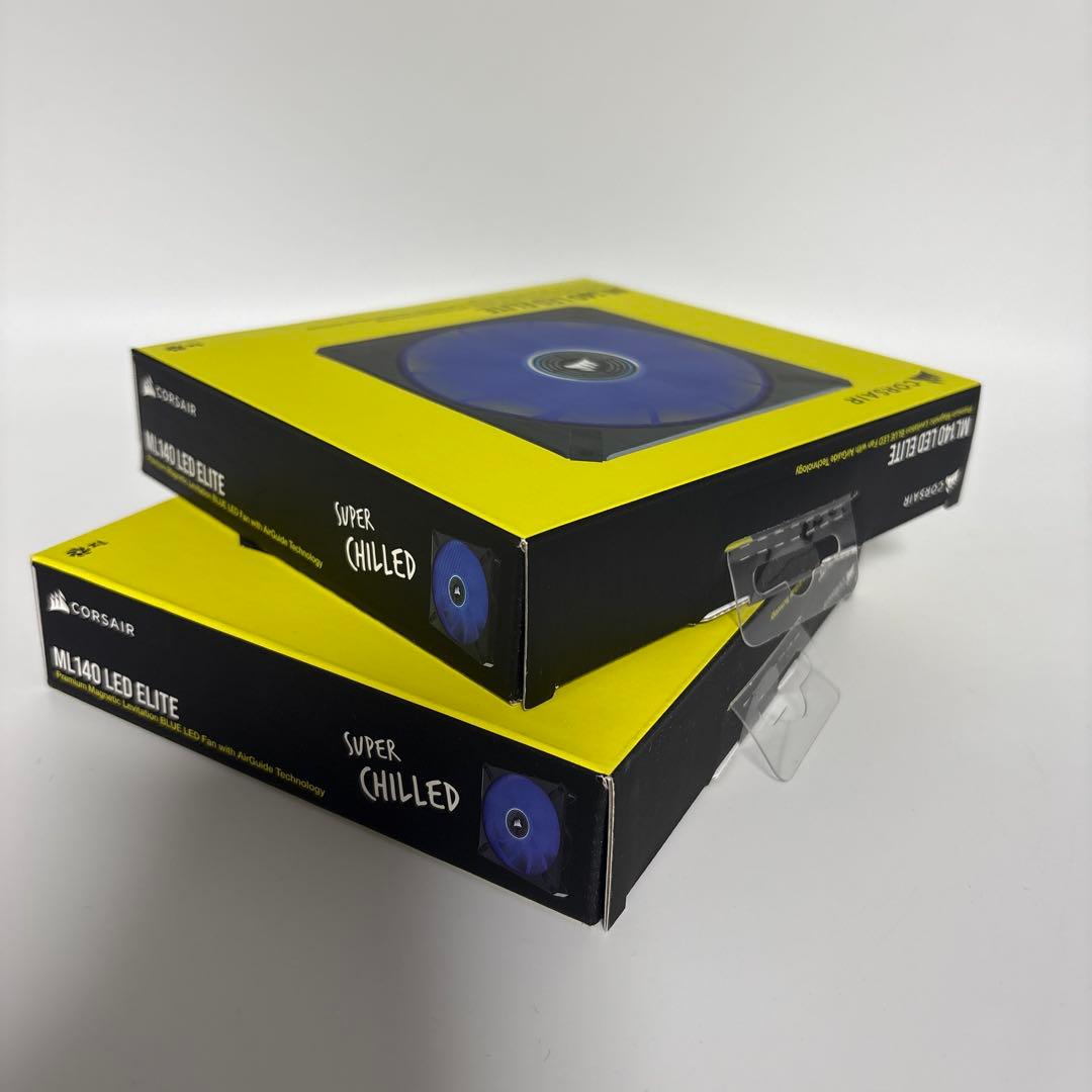 CORSAIR ML140 LED ELITE ブルー 2個セット