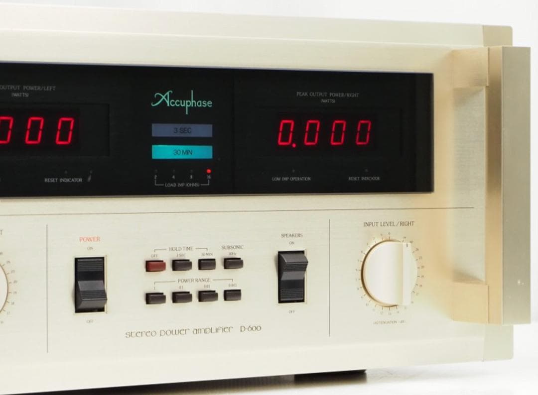 Accuphase P-600 パワーアンプ アキュフェーズ