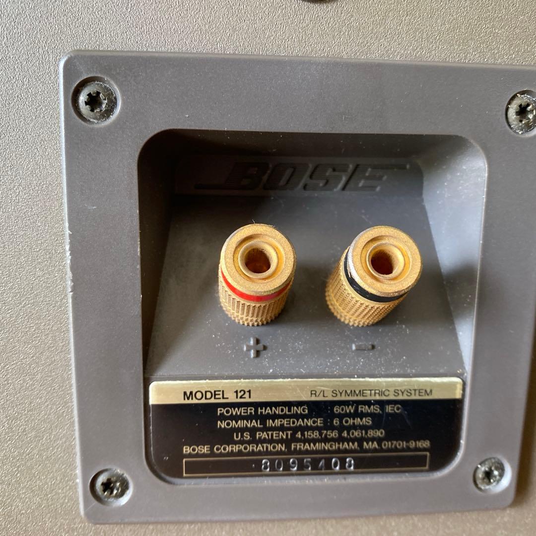 BOSE MODEL 121 ボーズスピーカー　シリアル連番