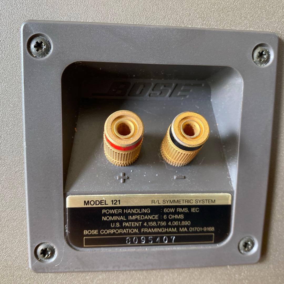 BOSE MODEL 121 ボーズスピーカー　シリアル連番