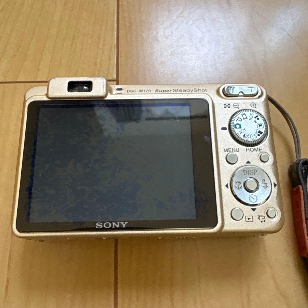 SONY Cyber-shot ゴールド デジタルカメラ