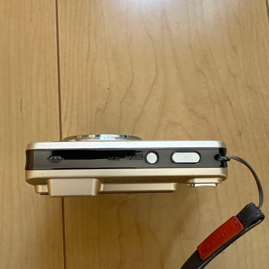 SONY Cyber-shot ゴールド デジタルカメラ