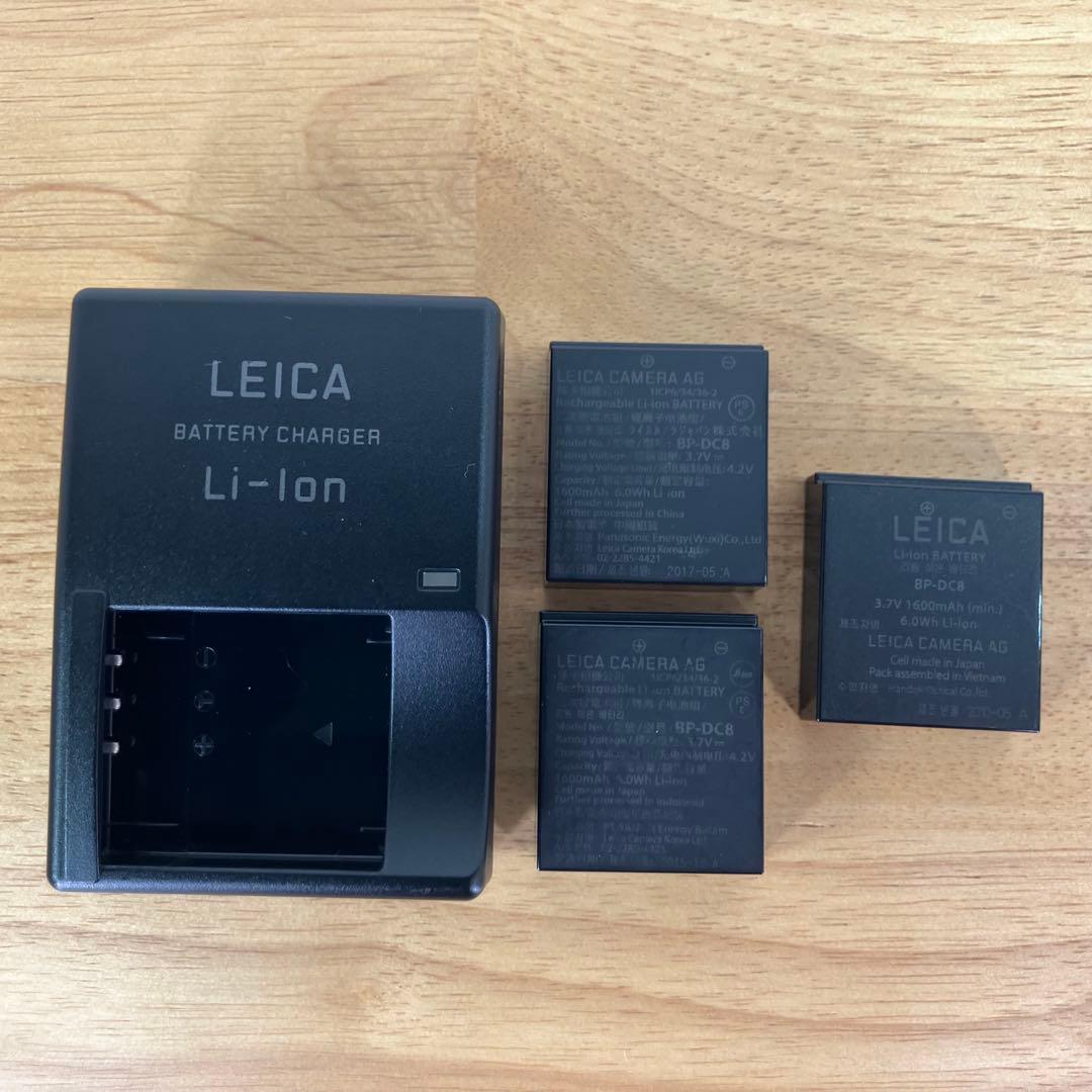 LEICA X1 ブラック 純正バッテリー3個付き ライカ