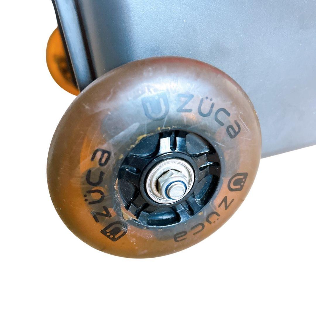 【希少 レッド】 ZUCA 座れるキャリー LED点灯確認済 美品 機内持込OK