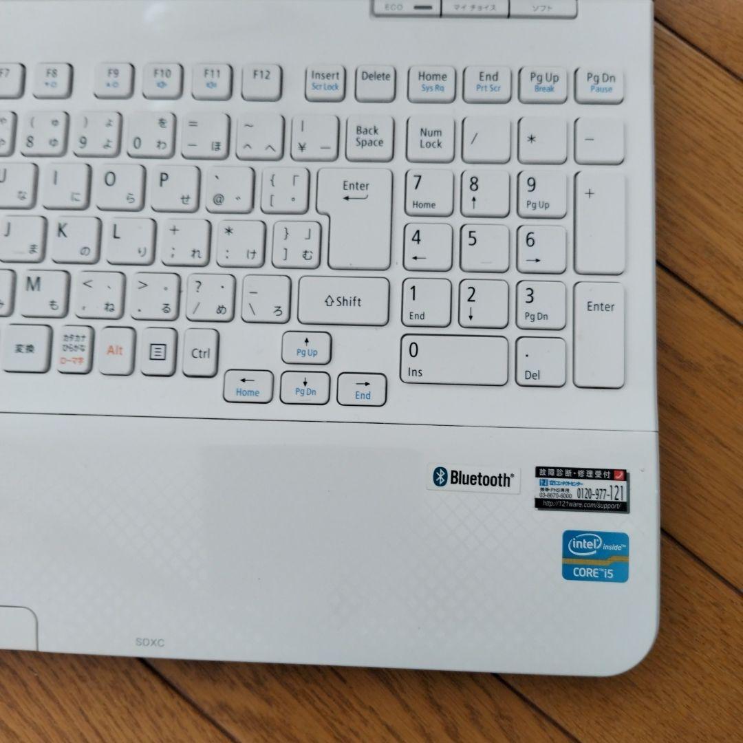 Lavie core-i5 LS550/L(ACアダプター付属：ドライブ無し)