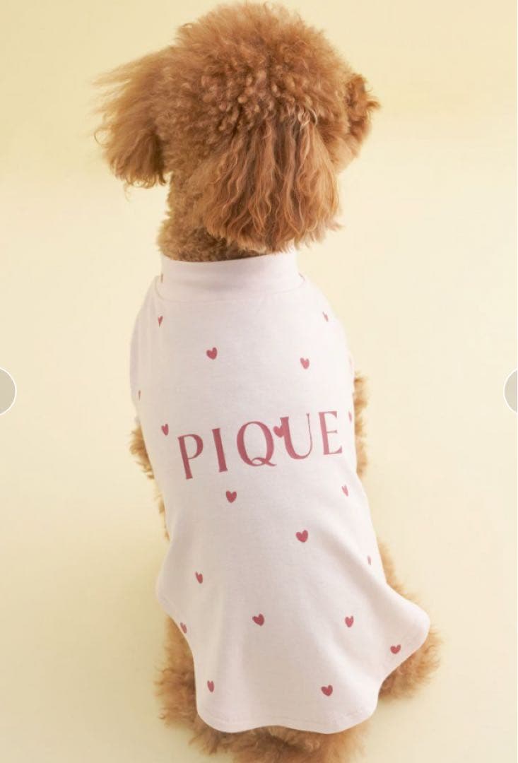 gelato pique ペット　犬服　ハート柄プルオーバー　S 2枚セット