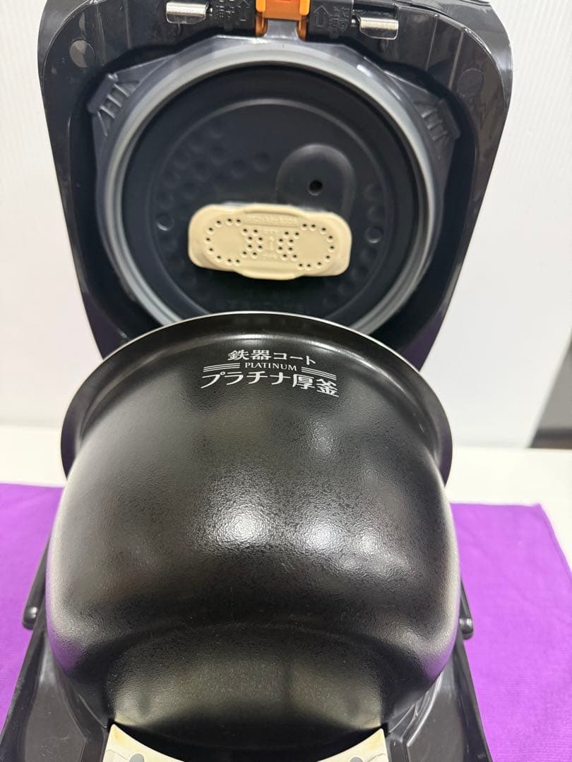 象印 圧力IH炊飯ジャー NP-BK10 1.0L ブラック 2021年製