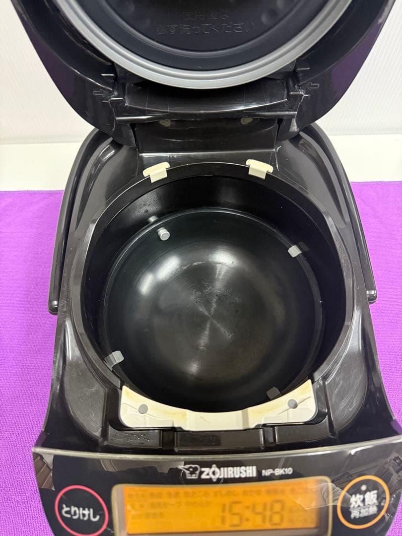 象印 圧力IH炊飯ジャー NP-BK10 1.0L ブラック 2021年製