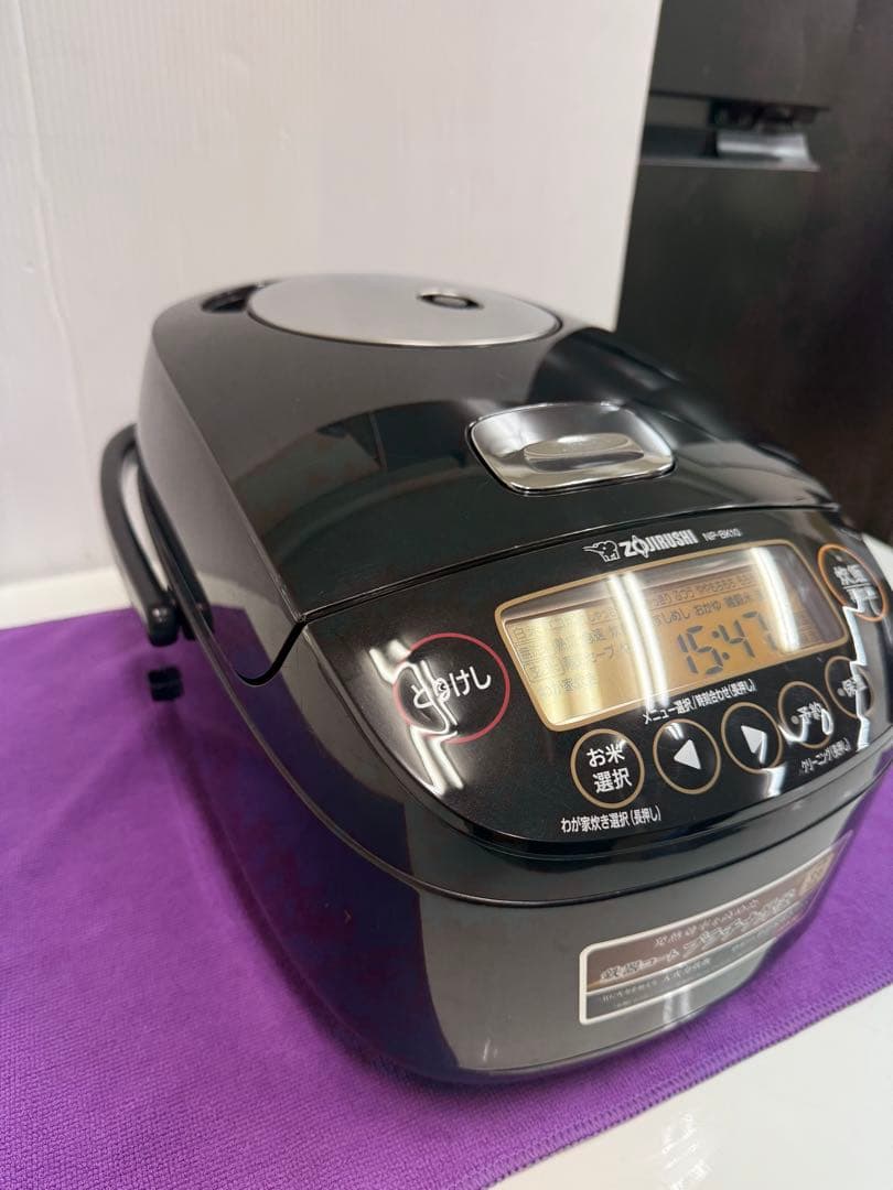 象印 圧力IH炊飯ジャー NP-BK10 1.0L ブラック 2021年製