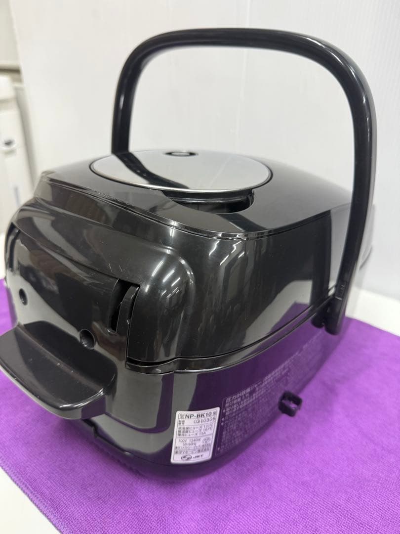 象印 圧力IH炊飯ジャー NP-BK10 1.0L ブラック 2021年製