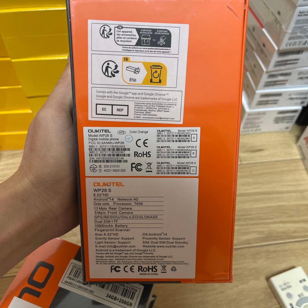 OUKITEL WP28S 16GB+128GB スマートフォン