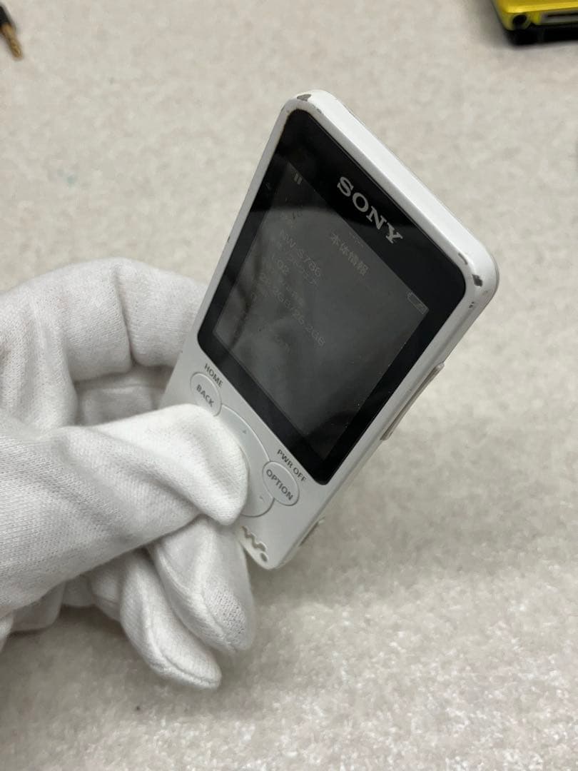 【希少品】SONY ウォークマン NW-S786 32GB ホワイト 白